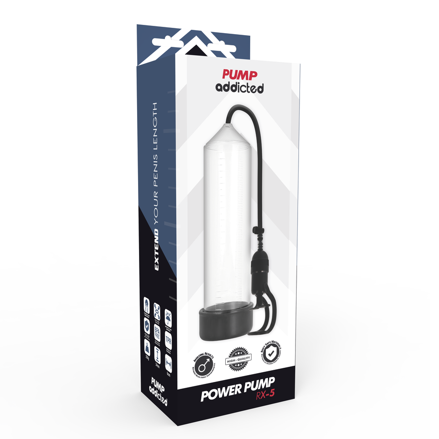 PUMP ADDICTED - BOMBA ERECCIÓN RX5 TRANSPARENTE 6 PUMP ADDICTED - BOMBA ERECCIÓN RX5 TRANSPARENTE - Imagen 6