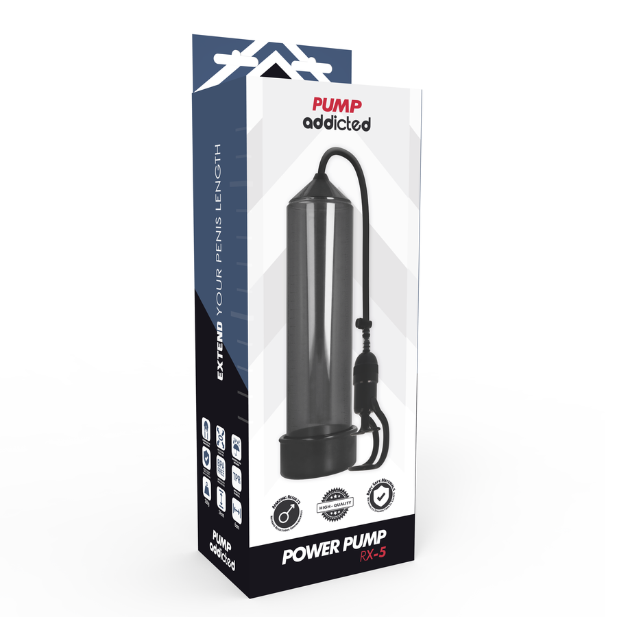 PUMP ADDICTED - BOMBA ERECCIÓN RX5 TRANSPARENTE 5 PUMP ADDICTED - BOMBA ERECCIÓN RX5 TRANSPARENTE - Imagen 5