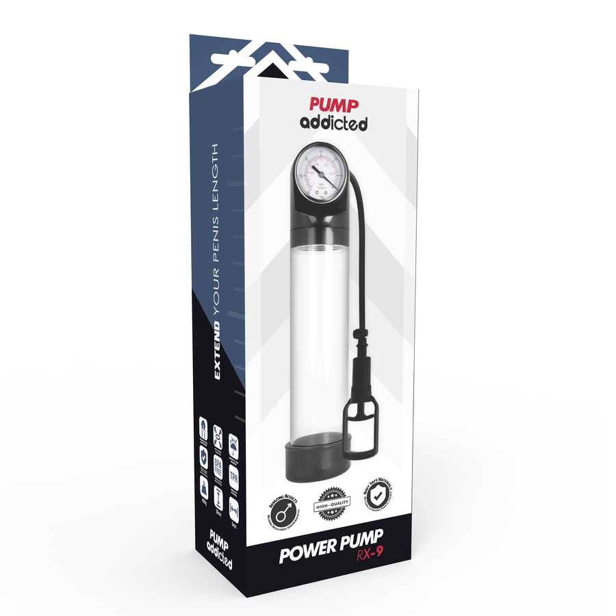 PUMP ADDICTED - BOMBA ERECCIÓN RX9 TRANSPARENTE 8 PUMP ADDICTED - BOMBA ERECCIÓN RX9 TRANSPARENTE - Imagen 8