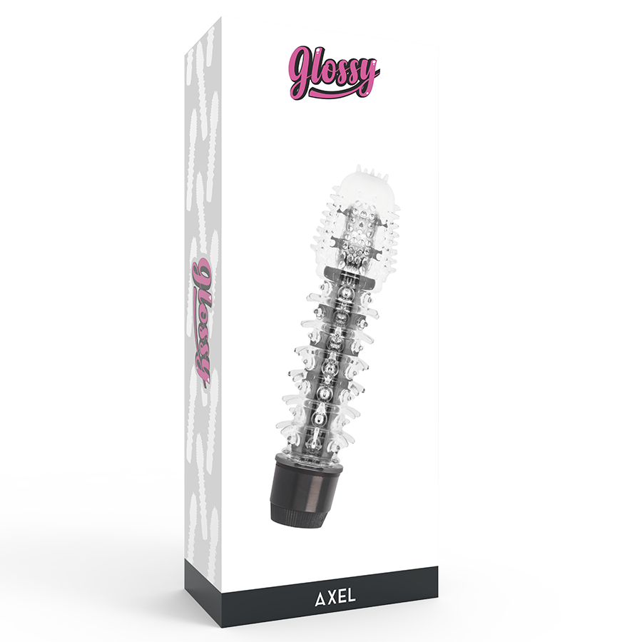 GLOSSY - AXEL VIBRADOR NEGRO 4 GLOSSY - AXEL VIBRADOR NEGRO - Imagen 4