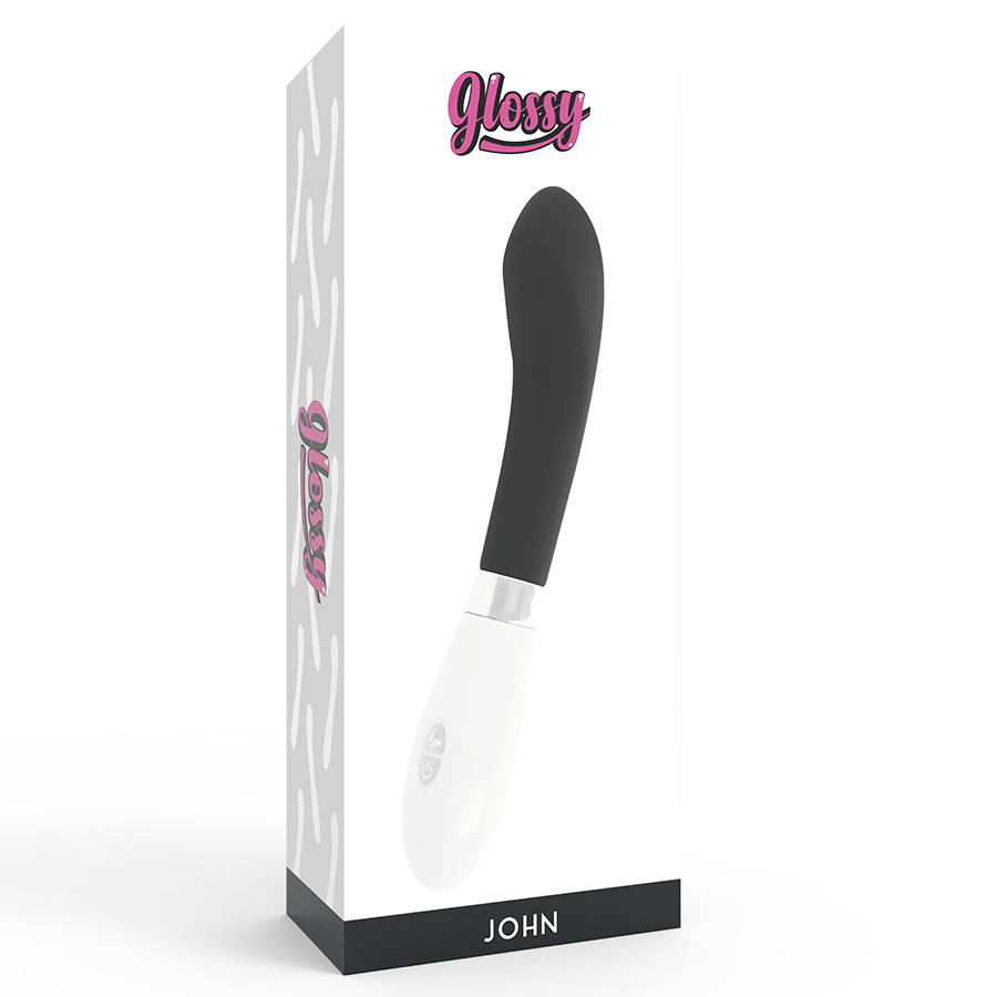 GLOSSY - JOHN VIBRADOR NEGRO 4 GLOSSY - JOHN VIBRADOR NEGRO - Imagen 4