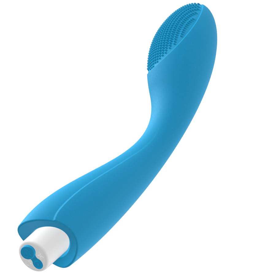 G-SPOT - GYLBERT VIBRADOR AZUL TURQUESA 3 G-SPOT - GYLBERT VIBRADOR AZUL TURQUESA - Imagen 3