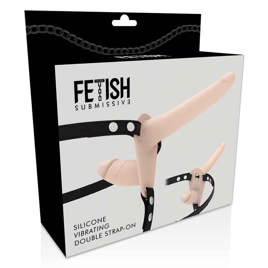FETISH SUBMISSIVE HARNESS - DOBLE PENETRACIÓN VIBRADOR FLESH UP 4 FETISH SUBMISSIVE HARNESS - DOBLE PENETRACIÓN VIBRADOR FLESH UP - Imagen 4