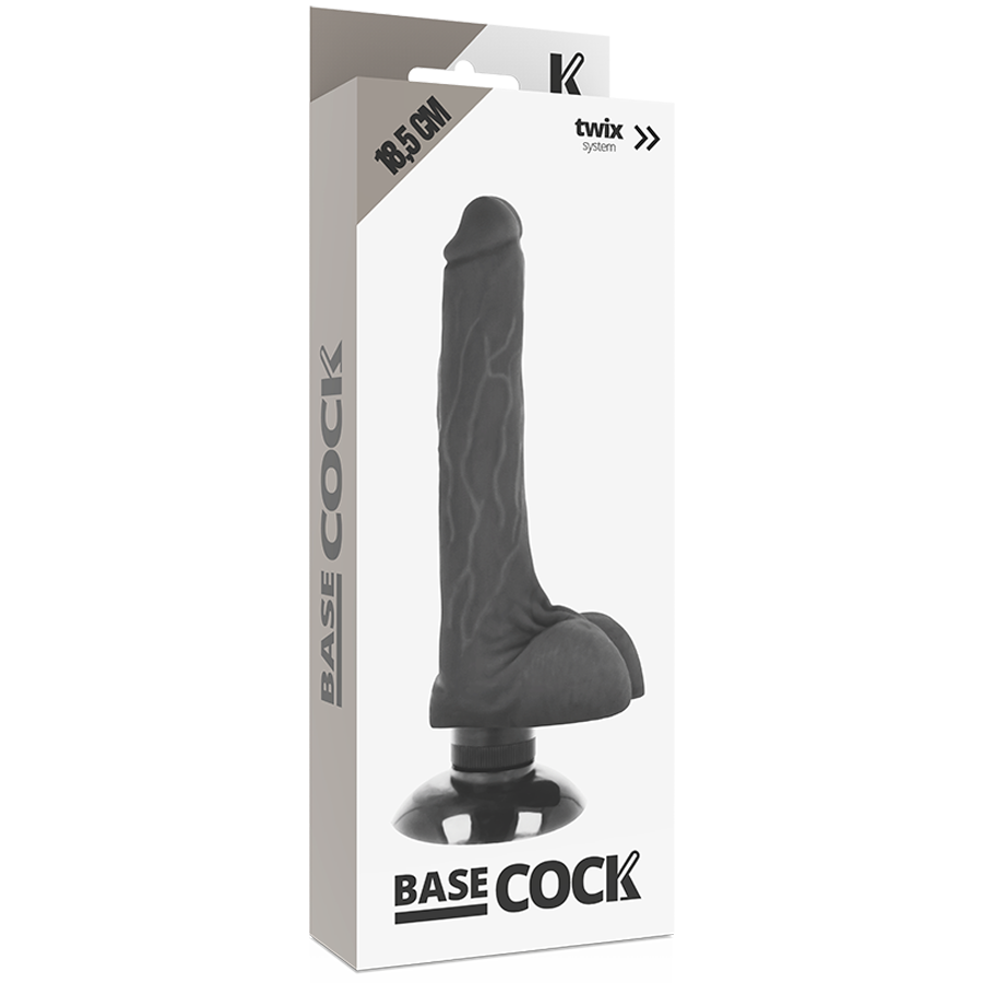 BASECOCK - VIBRADOR REALÍSTICO 2-1 NATURAL 18.5 CM -O- 4 CM 5 BASECOCK - VIBRADOR REALÍSTICO 2-1 NATURAL 18.5 CM -O- 4 CM - Imagen 5