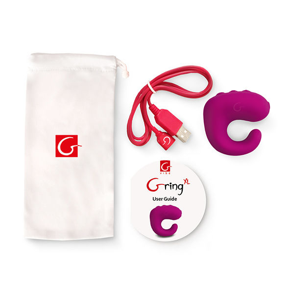 G-VIBE - FUN TOYS GRING ANILLO VIBRADOR XL SWEET RASPBERRY 2 G-VIBE - FUN TOYS GRING ANILLO VIBRADOR XL SWEET RASPBERRY - Imagen 2