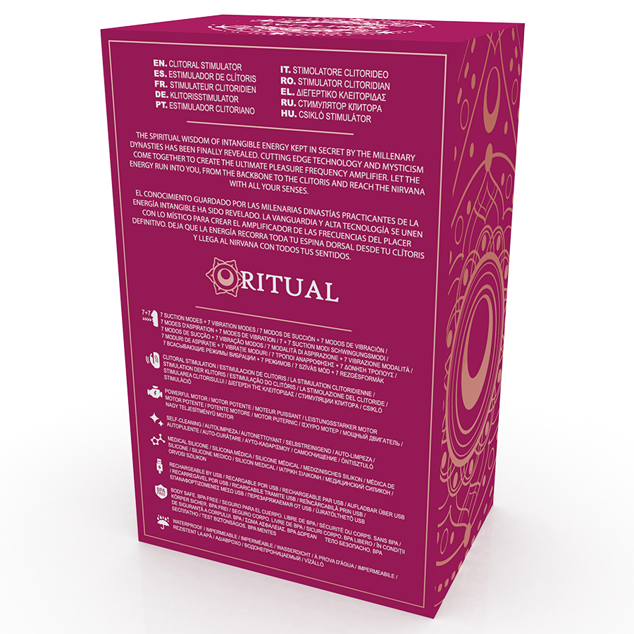 RITHUAL - SHUSHU 2.O NEW GENERATION CLITORAL AZABACHE 5 RITHUAL - SHUSHU 2.O NEW GENERATION CLITORAL AZABACHE - Imagen 5
