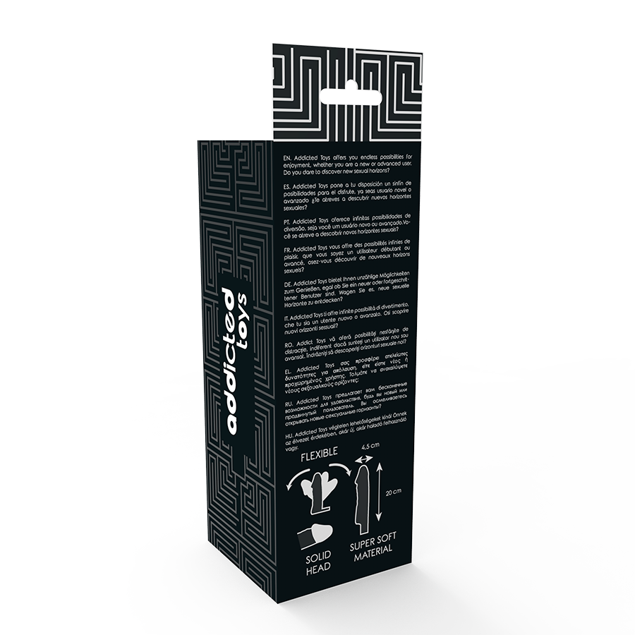 ADDICTED TOYS - EXTENSOR PARA EL PENE NEGRO 4 ADDICTED TOYS - EXTENSOR PARA EL PENE NEGRO - Imagen 4