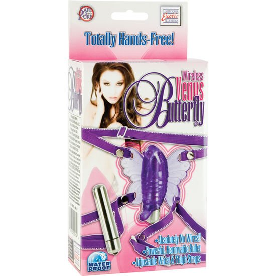 CALEXOTICS - MASAJEADOR DE CLITORIS CON FORMA DE MARIPOSA 2 CALEXOTICS - MASAJEADOR DE CLITORIS CON FORMA DE MARIPOSA - Imagen 2