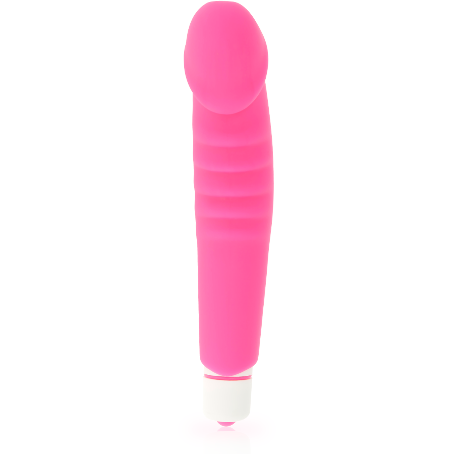 DOLCE VITA - REALISTIC PLEASURE VIBRADOR SILICONA ROSA 3 DOLCE VITA - REALISTIC PLEASURE VIBRADOR SILICONA ROSA - Imagen 3