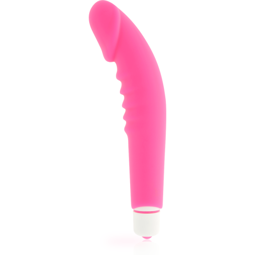 DOLCE VITA – REALISTIC PLEASURE VIBRADOR SILICONA ROSA