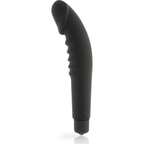 DOLCE VITA – REALISTIC PLEASURE VIBRADOR SILICONA NEGRO