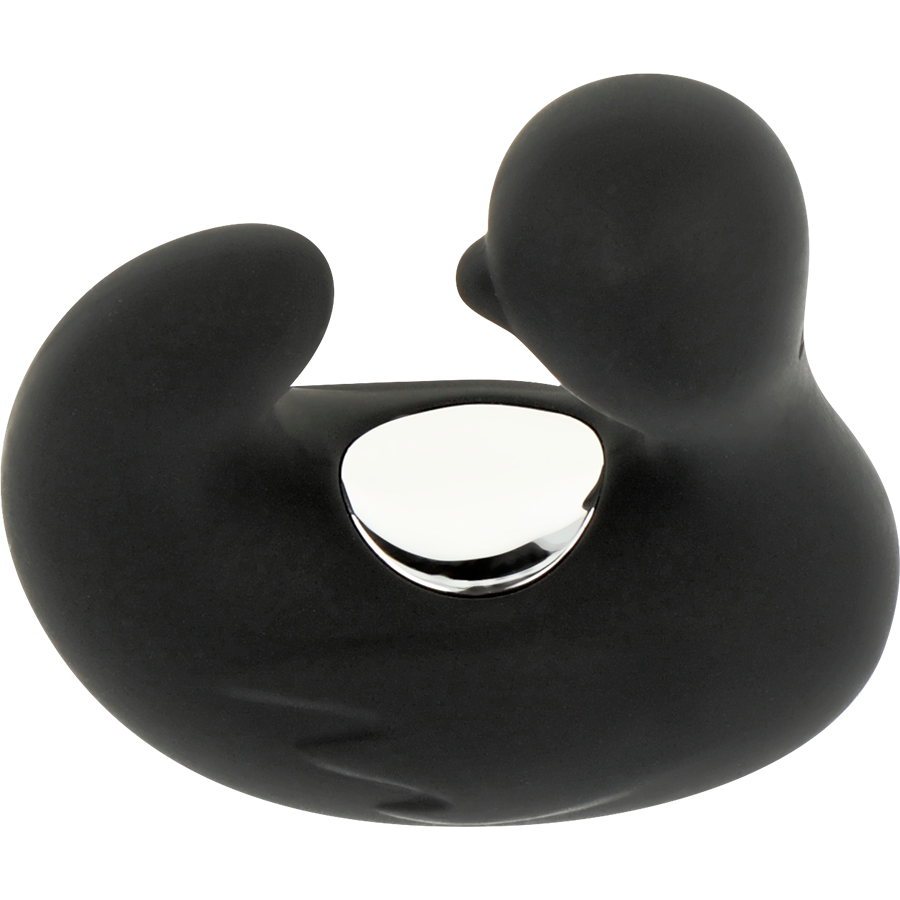 BLACK&SILVER - DEDAL PATO ESTIMULADOR DE SILICONA RECARGABLE DUCKYMANIA 3 BLACK&SILVER - DEDAL PATO ESTIMULADOR DE SILICONA RECARGABLE DUCKYMANIA - Imagen 3
