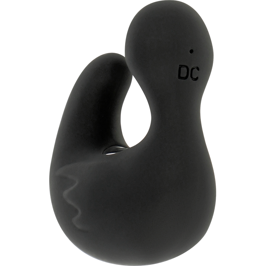 BLACK&SILVER - DEDAL PATO ESTIMULADOR DE SILICONA RECARGABLE DUCKYMANIA 4 BLACK&SILVER - DEDAL PATO ESTIMULADOR DE SILICONA RECARGABLE DUCKYMANIA - Imagen 4