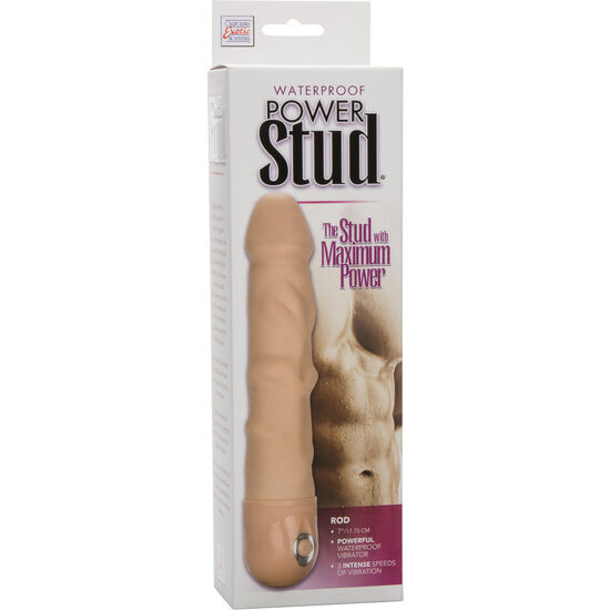 CALEXOTICS - POWER STUD ROD VIBRADOR NATURAL 2 CALEXOTICS - POWER STUD ROD VIBRADOR NATURAL - Imagen 2