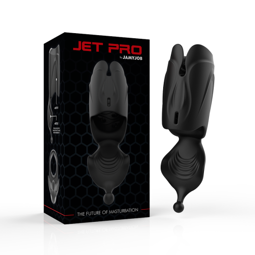 JAMYJOB – MASTURBADOR STROKER VIBRADOR 2 MOTORES