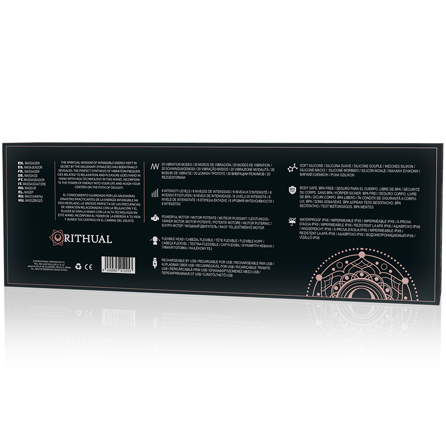 RITHUAL - AKASHA WAND RECARGABLE POTENTE 2.0 ORQUIDEA 6 RITHUAL - AKASHA WAND RECARGABLE POTENTE 2.0 ORQUIDEA - Imagen 6