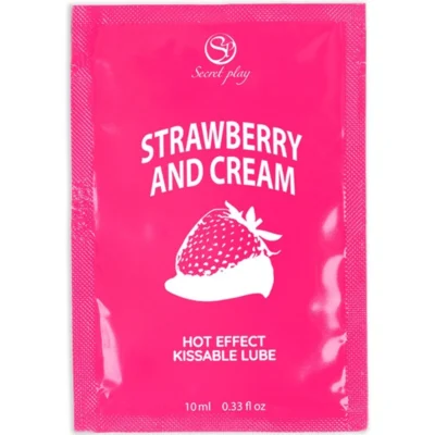 SECRETPLAY – MONODOSIS LUBRICANTE FRESAS & NATA 10 ML