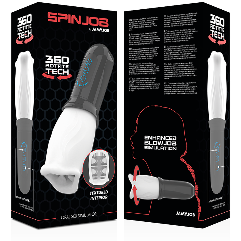 JAMYJOB - SPINJOB MASTURBADOR CON ROTACIÓN 3 JAMYJOB - SPINJOB MASTURBADOR CON ROTACIÓN - Imagen 3
