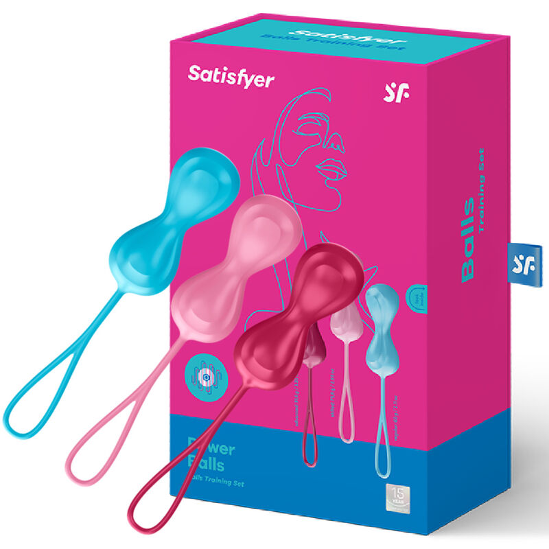 SATISFYER - LOVEBALLS TRAINING SET 1 2 SATISFYER - LOVEBALLS TRAINING SET 1 - Imagen 2