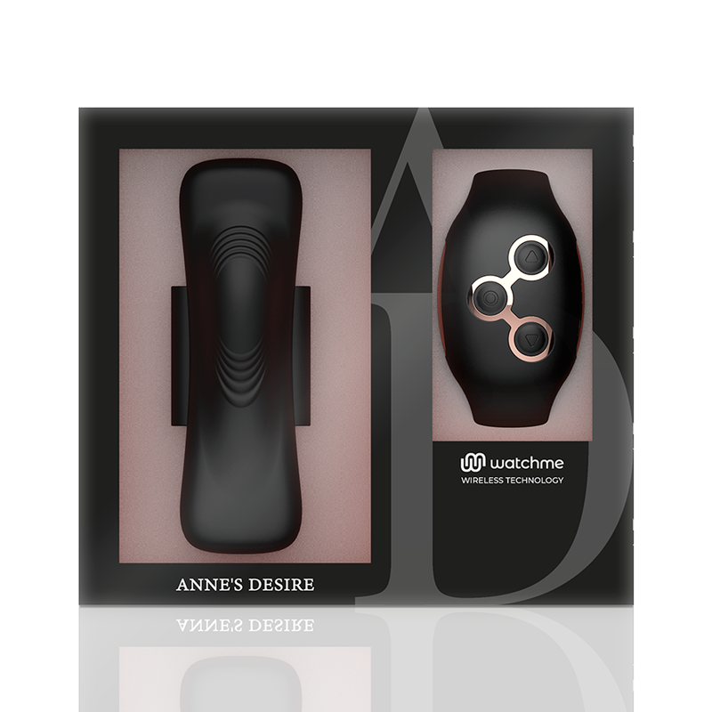 ANNE'S DESIRE - PANTY PLEASURE TECNOLOGÍA WATCHME NEGRO/GOLD 12 ANNE'S DESIRE - PANTY PLEASURE TECNOLOGÍA WATCHME NEGRO/GOLD - Imagen 12