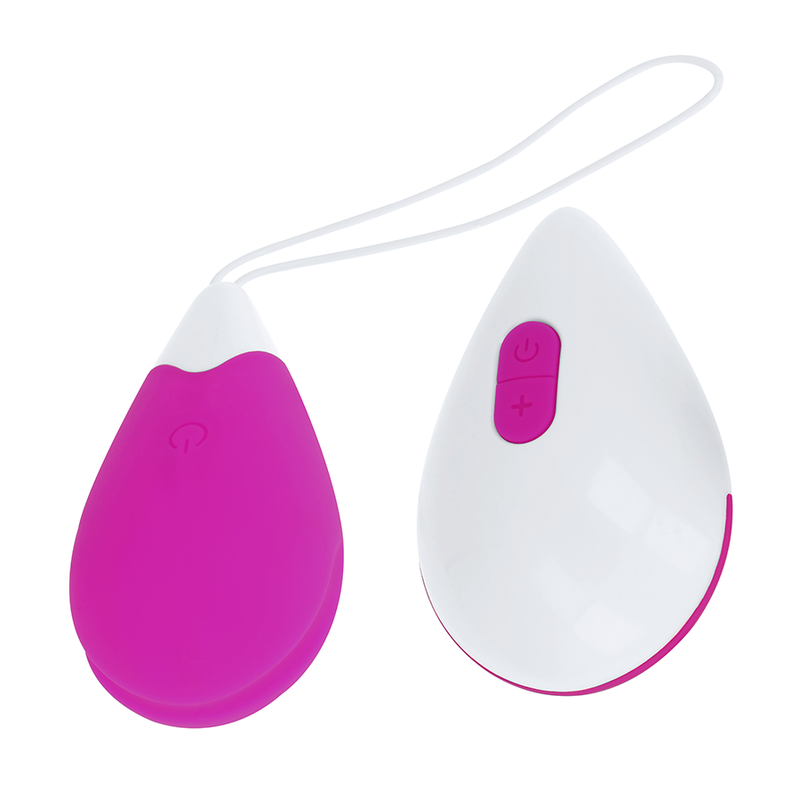 OHMAMA - HUEVO VIBRADOR 10 MODOS LILA Y BLANCO 2 OHMAMA - HUEVO VIBRADOR 10 MODOS LILA Y BLANCO - Imagen 2