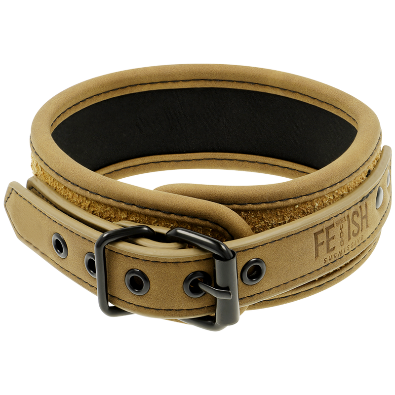 FETISH SUBMISSIVE ORIGEN - COLLAR CON CADENA CON FORRO DE NEOPRENO 3 FETISH SUBMISSIVE ORIGEN - COLLAR CON CADENA CON FORRO DE NEOPRENO - Imagen 3