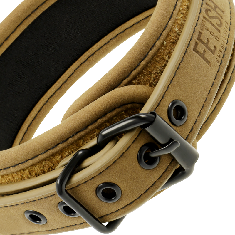 FETISH SUBMISSIVE ORIGEN - COLLAR CON CADENA CON FORRO DE NEOPRENO 2 FETISH SUBMISSIVE ORIGEN - COLLAR CON CADENA CON FORRO DE NEOPRENO - Imagen 2