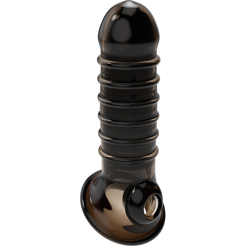 VIRILXL - EXTENSIÓN Y FUNDA DE PENE V15 NEGRO 4 VIRILXL - EXTENSIÓN Y FUNDA DE PENE V15 NEGRO - Imagen 4