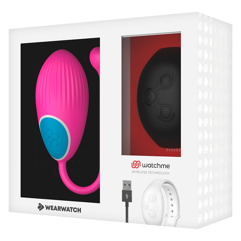WEARWATCH - HUEVO CONTROL REMOTO TECHNOLOGY WATCHME FUCSIA / AZABACHE 3 WEARWATCH - HUEVO CONTROL REMOTO TECHNOLOGY WATCHME FUCSIA / AZABACHE - Imagen 3