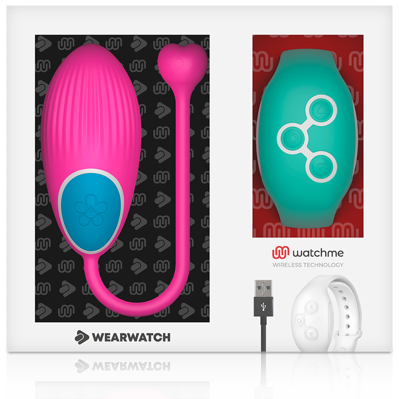 WEARWATCH - HUEVO CONTROL REMOTO TECHNOLOGY WATCHME FUCSIA / AGUA MARINA 4 WEARWATCH - HUEVO CONTROL REMOTO TECHNOLOGY WATCHME FUCSIA / AGUA MARINA - Imagen 4