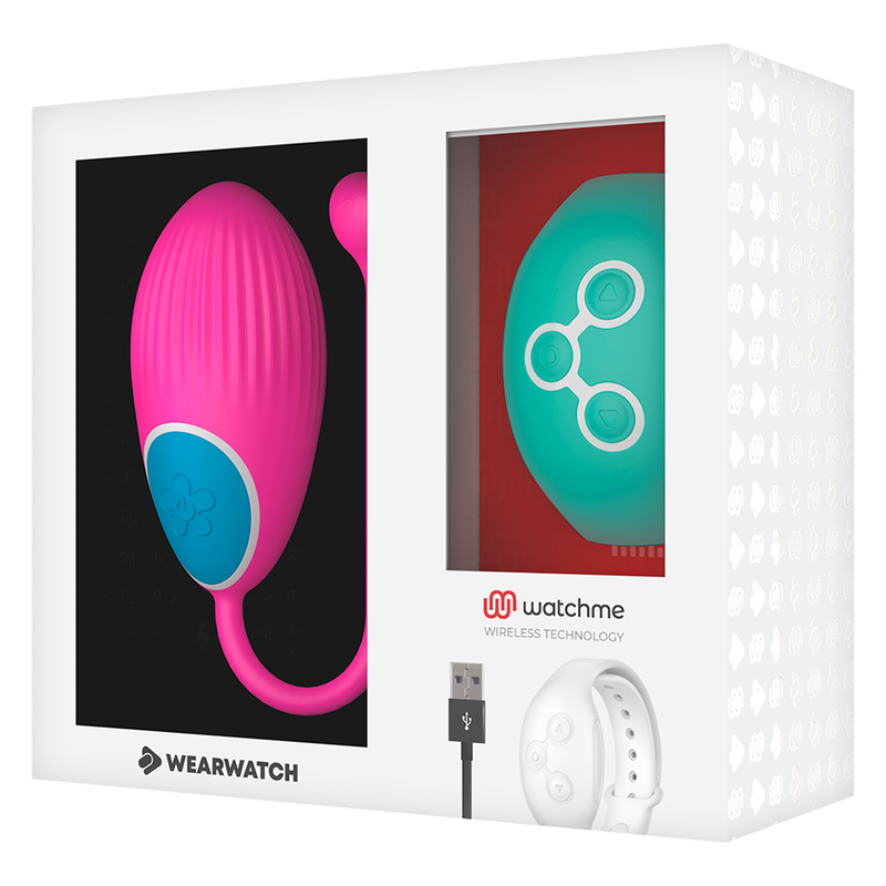 WEARWATCH - HUEVO CONTROL REMOTO TECHNOLOGY WATCHME FUCSIA / AGUA MARINA 3 WEARWATCH - HUEVO CONTROL REMOTO TECHNOLOGY WATCHME FUCSIA / AGUA MARINA - Imagen 3