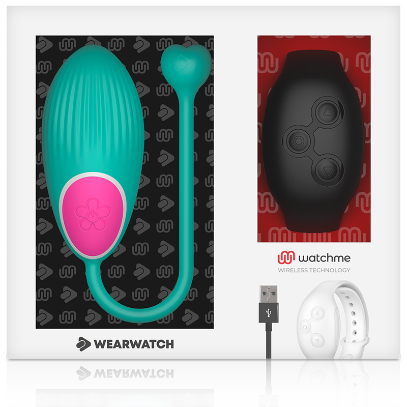 WEARWATCH - HUEVO CONTROL REMOTO TECHNOLOGY WATCHME AGUA MARINA / AZABACHE 2 WEARWATCH - HUEVO CONTROL REMOTO TECHNOLOGY WATCHME AGUA MARINA / AZABACHE - Imagen 2