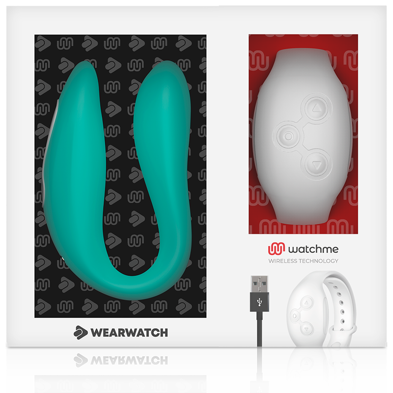 WEARWATCH - VIBRADOR DUAL TECHNOLOGY WATCHME AGUA MARINA / NÍVEO 3 WEARWATCH - VIBRADOR DUAL TECHNOLOGY WATCHME AGUA MARINA / NÍVEO - Imagen 3