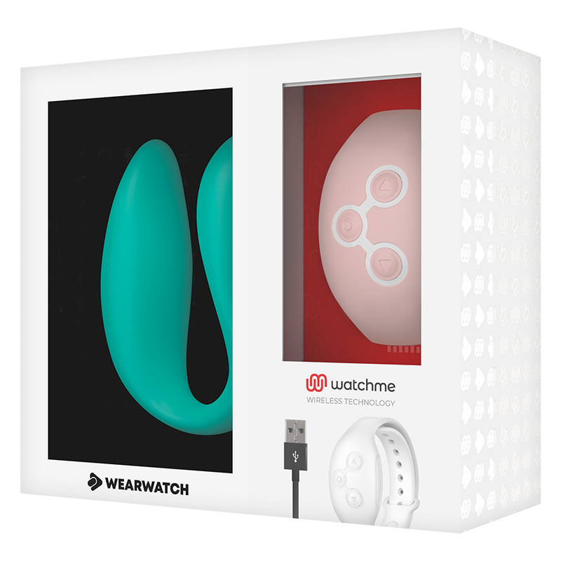 WEARWATCH - VIBRADOR DUAL TECHNOLOGY WATCHME AGUA MARINA / ROSA 6 WEARWATCH - VIBRADOR DUAL TECHNOLOGY WATCHME AGUA MARINA / ROSA - Imagen 6