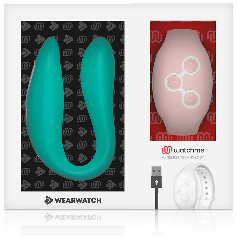 WEARWATCH - VIBRADOR DUAL TECHNOLOGY WATCHME AGUA MARINA / ROSA 3 WEARWATCH - VIBRADOR DUAL TECHNOLOGY WATCHME AGUA MARINA / ROSA - Imagen 3