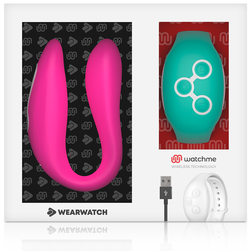 WEARWATCH - VIBRADOR DUAL TECHNOLOGY WATCHME FUCSIA / AGUA MARINA 3 WEARWATCH - VIBRADOR DUAL TECHNOLOGY WATCHME FUCSIA / AGUA MARINA - Imagen 3