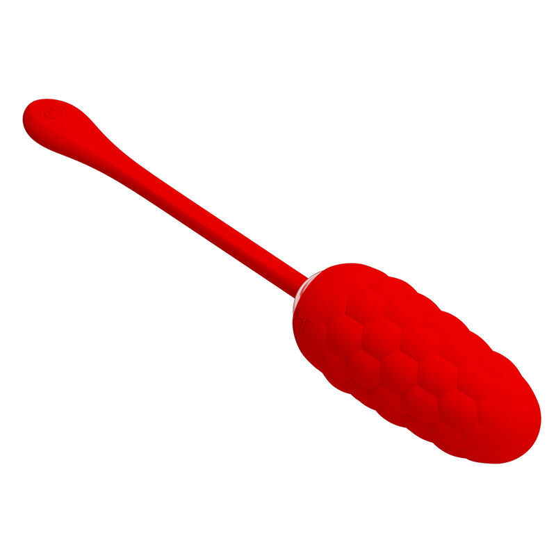 PRETTY LOVE - HUEVO VIBRADOR CON TEXTURA MARINA RECARGABLE ROJO 9 img 228728 d3490526e141709c967221372bb0df94 1