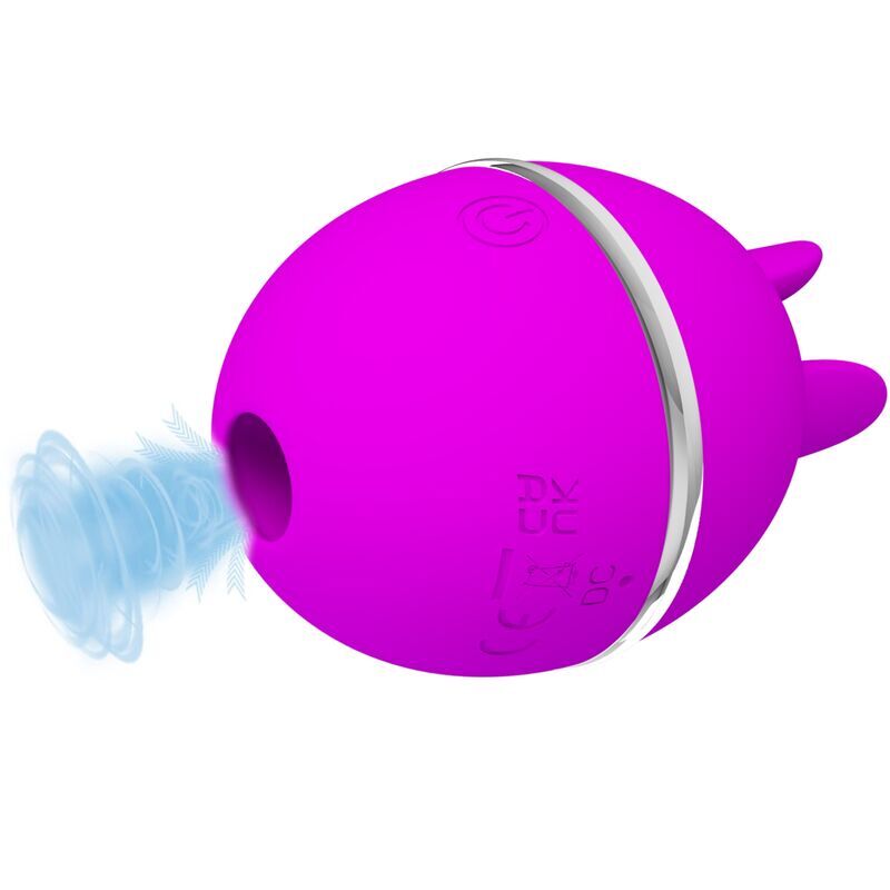 PRETTY LOVE - VIBRADOR DE SILICONA REDONDO GEMINI BALL MORADO 10 img 228743 a3702bf54600cfc7e20cb259946a3623 1