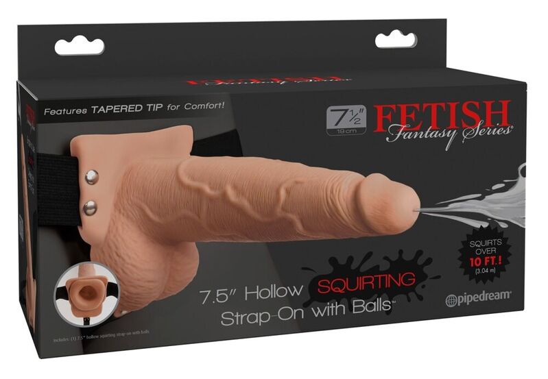 FETISH FANTASY SERIES - ARNÉS AJUSTABLE PENE REALÍSTICO CON TESTÍCULOS SQUIRTING 19 CM 8 img 232780 c7d1b44543a96b6e9fe7bc0ea449e66f 1