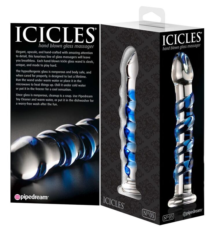 ICICLES - N. 05 MASAJEADOR DE VIDRIO 4 ICICLES - N. 05 MASAJEADOR DE VIDRIO - Imagen 4