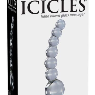 ICICLES – N. 66 MASAJEADOR TRANSPARENTE