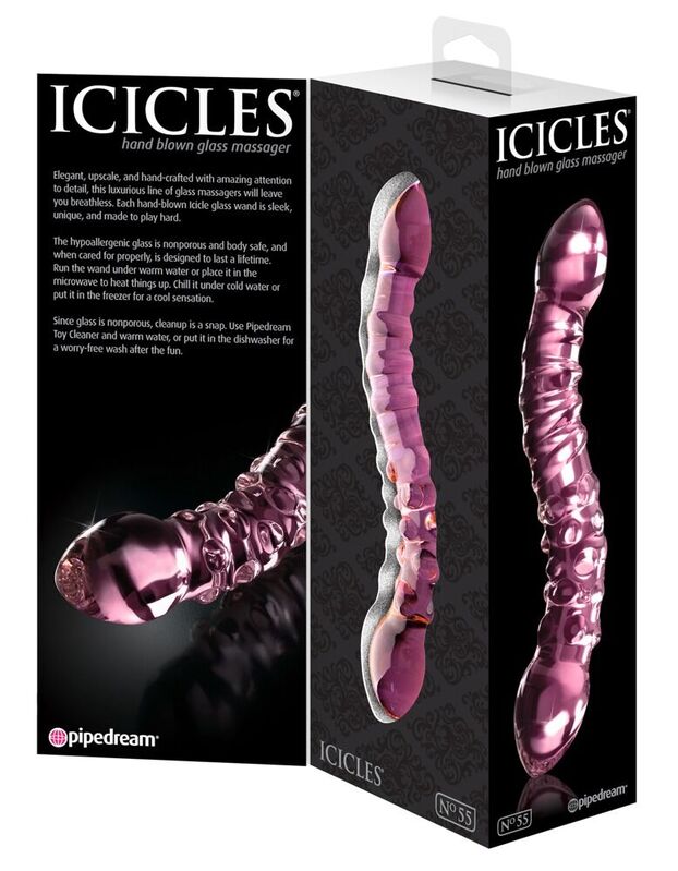 ICICLES - N. 55 MASAJEADOR DE VIDRIO 3 ICICLES - N. 55 MASAJEADOR DE VIDRIO - Imagen 3