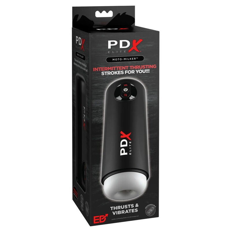PDX ELITE - MASTURBADOR STROKER MOTO-MILKER VIBRADOR 4 PDX ELITE - MASTURBADOR STROKER MOTO-MILKER VIBRADOR - Imagen 4