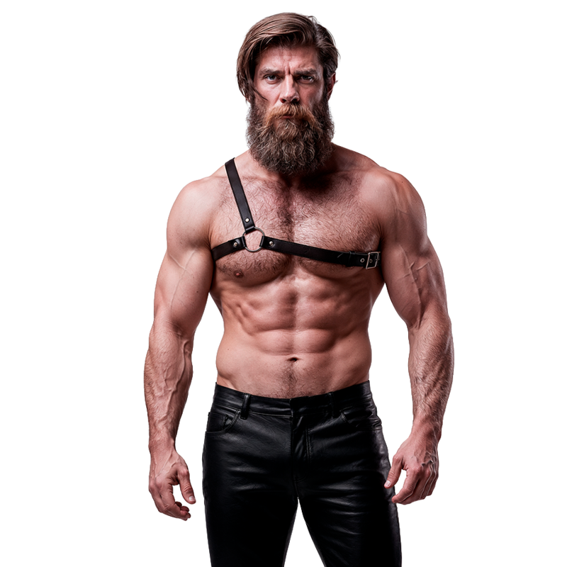 FETISH SUBMISSIVE - ATTITUDE ARNÉS ECOPIEL HOMBRO CRUZADO HOMBRE 2 img 233429 b014321383c2705be85de7dc956ce2a5 1