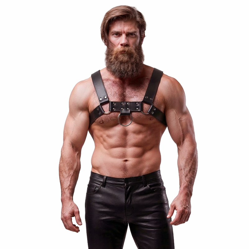 FETISH SUBMISSIVE ATTITUDE - ARNÉS ECOPIEL PECHO HOMBRE 6 img 233442 fe51ed9c21ad5bff1d0ba3ec8850c68a 1