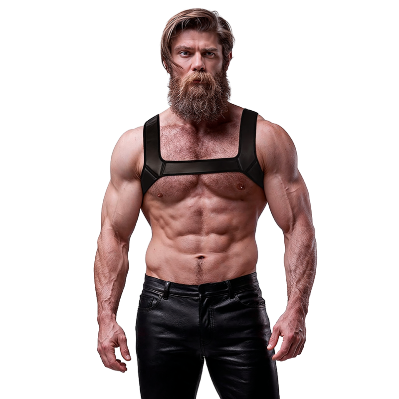 FETISH SUBMISSIVE ATTITUDE - ARNÉS NEOPRENO PECHO HOMBRE TALLA L 6 img 233446 ae57797018a72ac5c6e690de9bb2c487 1