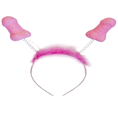 DIABLO PICANTE – 6 UDS ANTENAS PITO ROSA PURPURINA