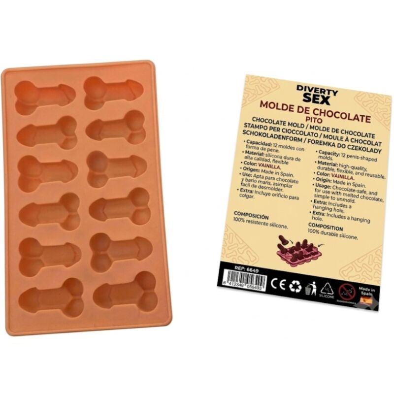 DIABLO PICANTE - MOLDE CHOCOLATE 12 PENES SILICONA PARA COLGAR VAINILLA 8 img 225439 6aa915534c35870cf092ea63fc9e44f8 1