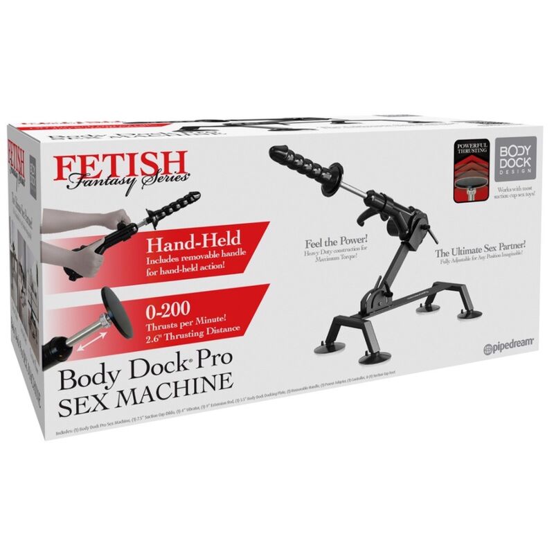 FETISH FANTASY SERIES - BODY DOCK PRO SEX MACHINE 5 FETISH FANTASY SERIES - BODY DOCK PRO SEX MACHINE - Imagen 5