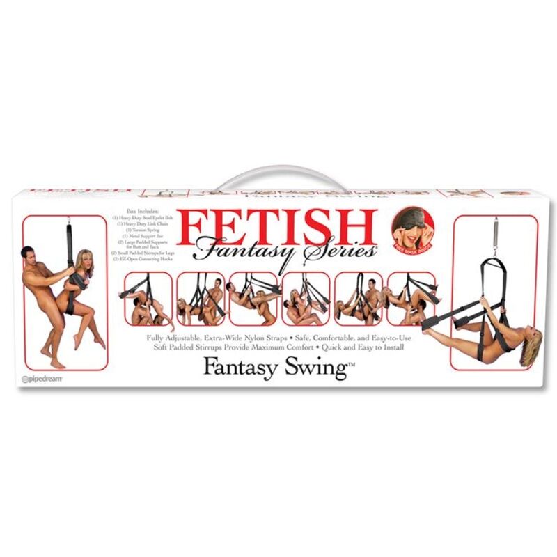 FETISH FANTASY SERIES - COLUMPIO ERÓTICO FANTASY SWING NEGRO 5 FETISH FANTASY SERIES - COLUMPIO ERÓTICO FANTASY SWING NEGRO - Imagen 5